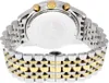 The back of a two-tone watch with a metal band. Produktbild-Vorschau