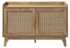 2-türiges Sideboard aus Rattangeflecht, B 110 cm – PALMO Produktbild-Vorschau 1