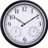 A wall clock with a thermometer and hygrometer. Anteprima dell’immagine prodotto