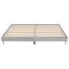 The Living Store Bettgestell Grau Sonoma 120x200 cm Produktbild-Vorschau 6