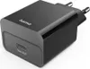 A black Hama USB-C PD 20W fast charger is shown against a white background. Anteprima dell’immagine prodotto