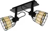 EGLO Balken Anwick 1 E27 2x40W noir rotin Voir les images du produit 3