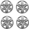 NRM Radkappen ACTION, Silber 16" Zoll. (4 x Universal Produktbild-Vorschau 2