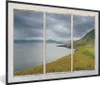 MuchoWow® MuchoWow® Gerahmtes Poster Aussicht - Weg - Produktbild-Vorschau 1