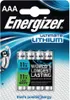 1x4 ENERGIZER Ultimate Lithium Micro AAA LR 03 1,5V Anteprima dell’immagine prodotto 28