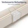Sekey Doppelrollo 80x210cm Klemmfix ohne Bohren DuoRollo Produktbild-Vorschau 9