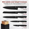 Glissimo Cookware - Messenblok – Ingebouwde Messenslijper – Productafbeelding-voorbeeld 8
