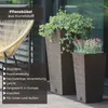 Pflanztopf aus Kunststoff, H 50 cm - Ø 26,5 cm mit Produktbild-Vorschau 4