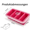Silikon-Gefrierbehälter mit Deckel – Portionsformen für Produktbild-Vorschau 2