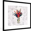 MuchoWow® MuchoWow® Gerahmtes Poster Vase - Blumen - Produktbild-Vorschau 1