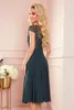 Numoco Spitzenkleid für Damen Linda grün L Produktbild-Vorschau 4