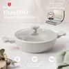 Berlinger Haus BH8394 Flacher Kochtopf | Sahara Marmor 28 Produktbild-Vorschau 4