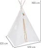 Eazy Living Hrací stan Tipi Laurentine White Náhled obrázku produktu 8