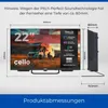 Cello 22″ Smart Camping LED TV mit DVD Player, Tizen OS, Produktbild-Vorschau 3