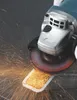 An angle grinder is being used to grind a metal object, creating a shower of sparks. Podgląd zdjęcia produktu
