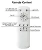Ventilatore da soffitto AIORBER, da soffitto, con luce e Anteprima dell’immagine prodotto 2