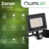 LUMILED LED Strahler mit Bewegungsmelder für Außen 50W Produktbild-Vorschau 2