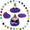 Sitzsack mit füllung 2 in 1 Sitzkissen Bean Bag Outdoor Produktbild-Vorschau 2