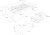 Homestyle4u Kinderbett 90x200 Holzbett Tagesbett Weiß Produktbild-Vorschau 7