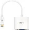 goobay USB-C adapter VGA, wit (verpakking met 1 stuk) Productafbeelding-voorbeeld 1