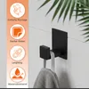 ECENCE 1x Toilettenpapierhalter + 2x Handtuchhaken ohne Produktbild-Vorschau 2