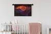 MuchoWow® Wandteppich Wandbehang Gewellte Felsen des Produktbild-Vorschau 2