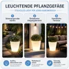MasterLED Blumentopf LED Ø38cm RGB IP44, Beleuchteter Produktbild-Vorschau 5