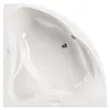Calmwaters® Eckbadewanne 140x140 cm mit Sitz, Acrylwanne Produktbild-Vorschau 2