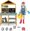 Detská kuchynská súprava COSTWAY, vonkajšia bahenná Náhľad obrázku produktu 1