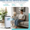 Gologi 3-in-1 Mobile Klimaanlage – Luftkühler mit WLAN und Produktbild-Vorschau 3
