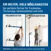 DEUBA® Türspanner im 3er Set stufenlos höhenverstellbar Produktbild-Vorschau 4