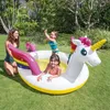 INTEX 57441NP - Pataugeoire - Licorne (272x193x104cm) Voir les images du produit 6