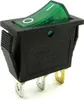 Wippenschalter, 15A 250VAC 3 Pin, Geräteschalter, Grüne Produktbild-Vorschau 1