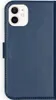 Selencia Echtleder Klapphülle iPhone 12 Mini - Blau Produktbild-Vorschau 3