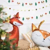 Palloncino Decorativo in Foil a Forma di Cervo 80x105cm Anteprima dell’immagine prodotto 3