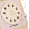 Drewniany telefon retro - pastelowy róż Podgląd zdjęcia produktu 7
