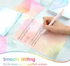 160 Stück Aquarell Briefpapier mit Umschlag Set für Mädchen Produktbild-Vorschau 5