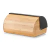 ZELLER PRESENT Brotkasten Bamboo/Metall 39x27x19cm Voir les images du produit 3