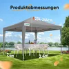 Quictent Pavillon, pavillon pliable 2,4 x 2,4 m avec 4 Voir les images du produit 4