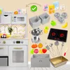 Kinderplay dřevěná kuchyňka s osvětlením na nožičkách Náhled obrázku produktu 7