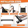 TEENO Aluminium telescoopladder, 6,2 meter, inklapbare Productafbeelding-voorbeeld 6