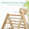 GOPLUS 3 in 1 Kletterdreieck mit Rutsche, Klettergerüst mit Produktbild-Vorschau 3