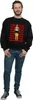 Elf - Sweatshirt für Herren BI21997 (XL) (Schwarz) Produktbild-Vorschau 4