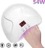 54W inteligentna lampa LED UV do paznokci z ekranem LCD z 3 Podgląd zdjęcia produktu 1