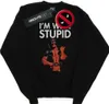 Marvel - "I'm With Stupid" Sweatshirt für Herren BI21369 Produktbild-Vorschau 1
