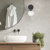 BRILLIANT schwarze Wandleuchte GITSE | IP44 Wandlampe mit Produktbild-Vorschau 1