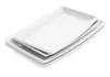 MALACASA, série Blance, 4 pcs. Set Porcelaine Assiette de Voir les images du produit 1