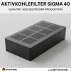 Aktiv Kohle Filter passend für Geberit Sigma 40 wie Typ 1 Produktbild-Vorschau 4