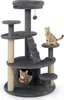 COSTWAY Arbre à chat petit, arbre à chat en bois, arbre à Voir les images du produit 1