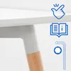 CLP Küchentisch Viborg weiß Größe 80 cm Größe 80 cm Produktbild-Vorschau 5